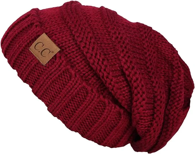 Solids Oversized Slouchy Beanie by Funky Junque
