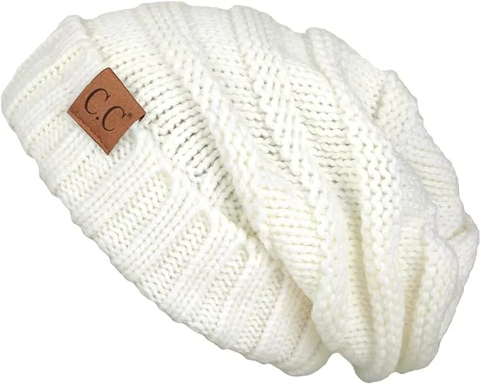 Solids Oversized Slouchy Beanie by Funky Junque