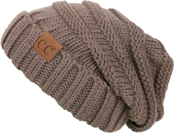 Solids Oversized Slouchy Beanie by Funky Junque