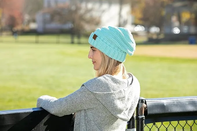 Solids Oversized Slouchy Beanie by Funky Junque