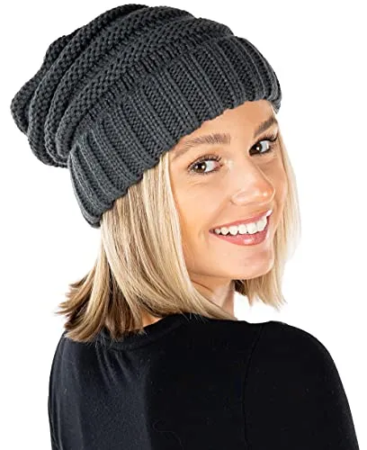 Solids Oversized Slouchy Beanie by Funky Junque