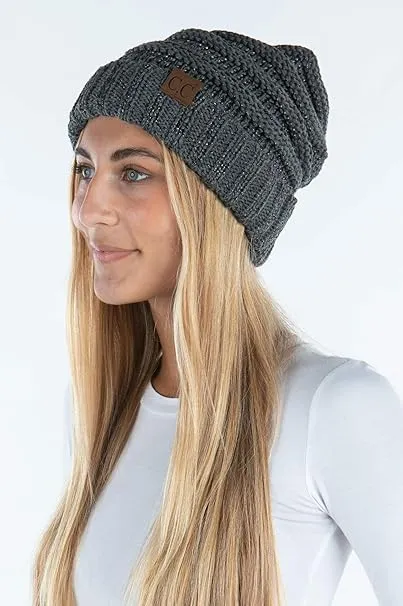 Solids Oversized Slouchy Beanie by Funky Junque