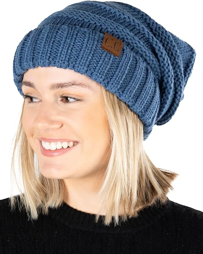Solids Oversized Slouchy Beanie by Funky Junque
