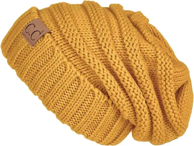 Solids Oversized Slouchy Beanie by Funky Junque