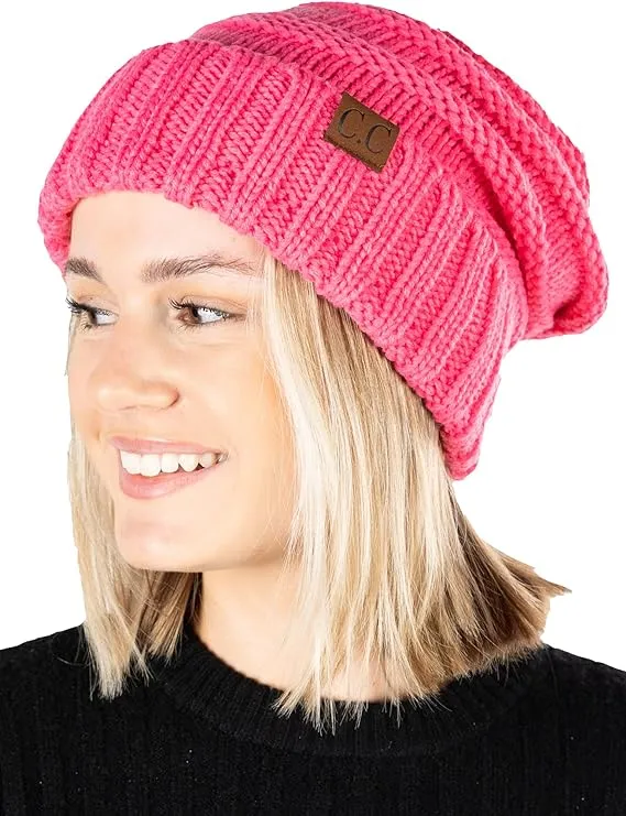Solids Oversized Slouchy Beanie by Funky Junque