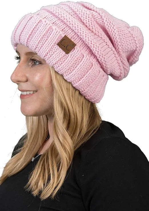 Solids Oversized Slouchy Beanie by Funky Junque