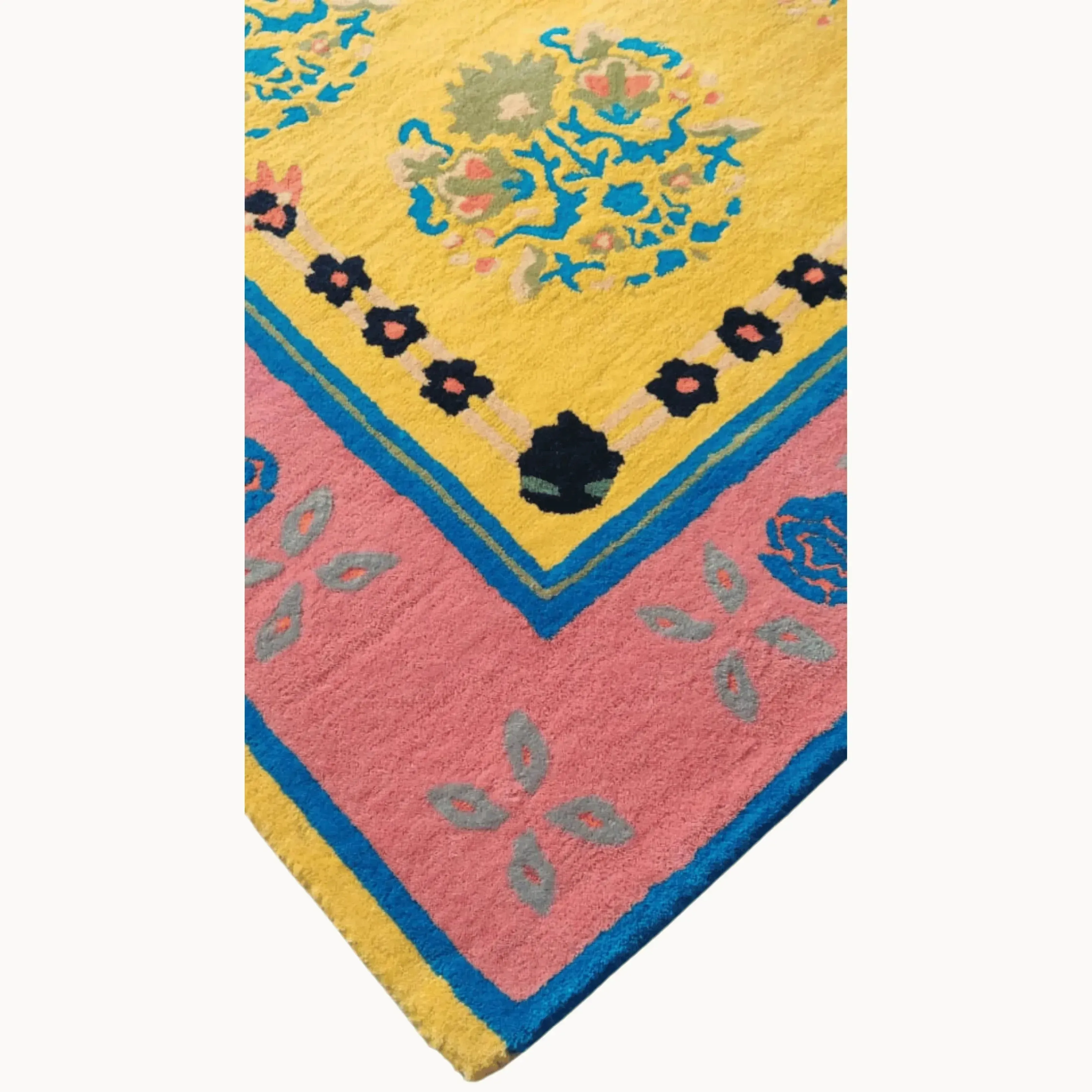 Spring Blossom Traditional Hand Tufted Rug 5 x 7.5 ft
