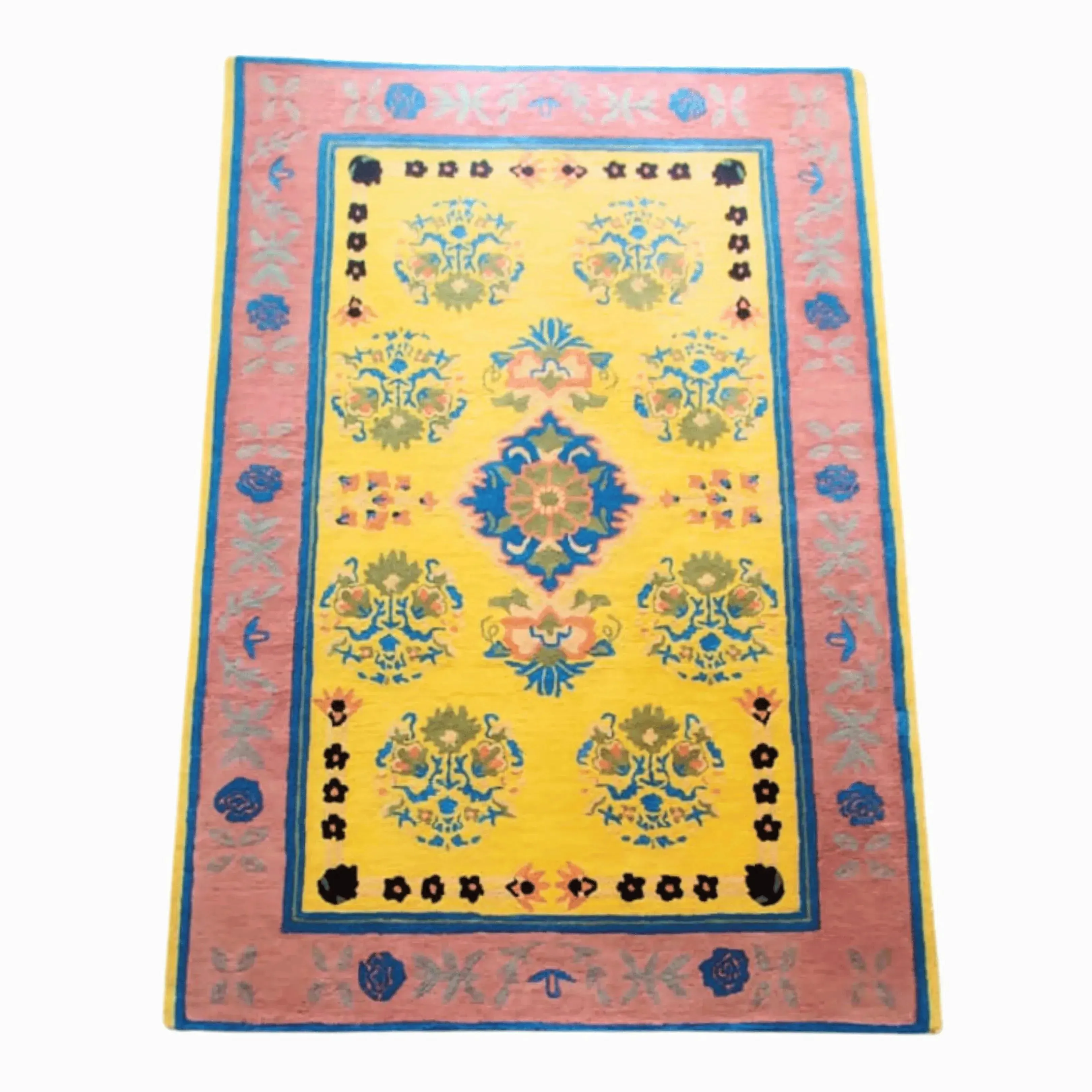 Spring Blossom Traditional Hand Tufted Rug 5 x 7.5 ft