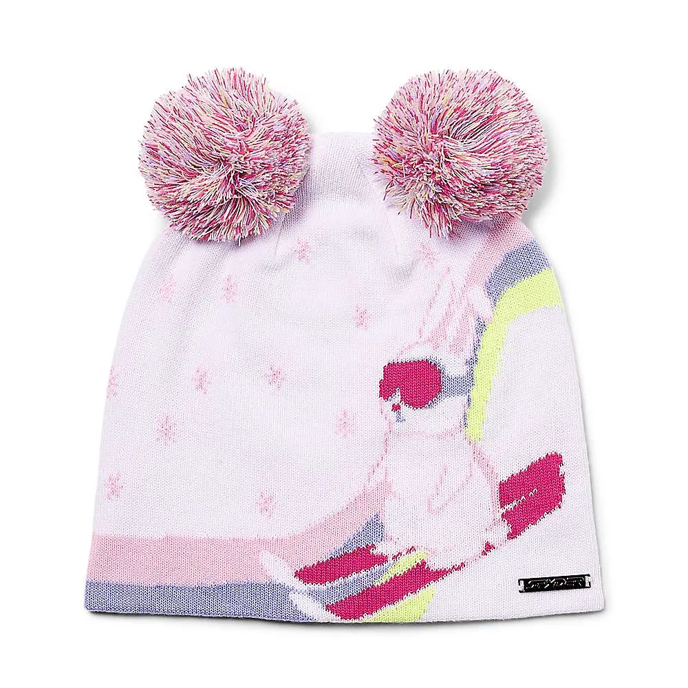 Spyder Girls' Ski Bunny Hat