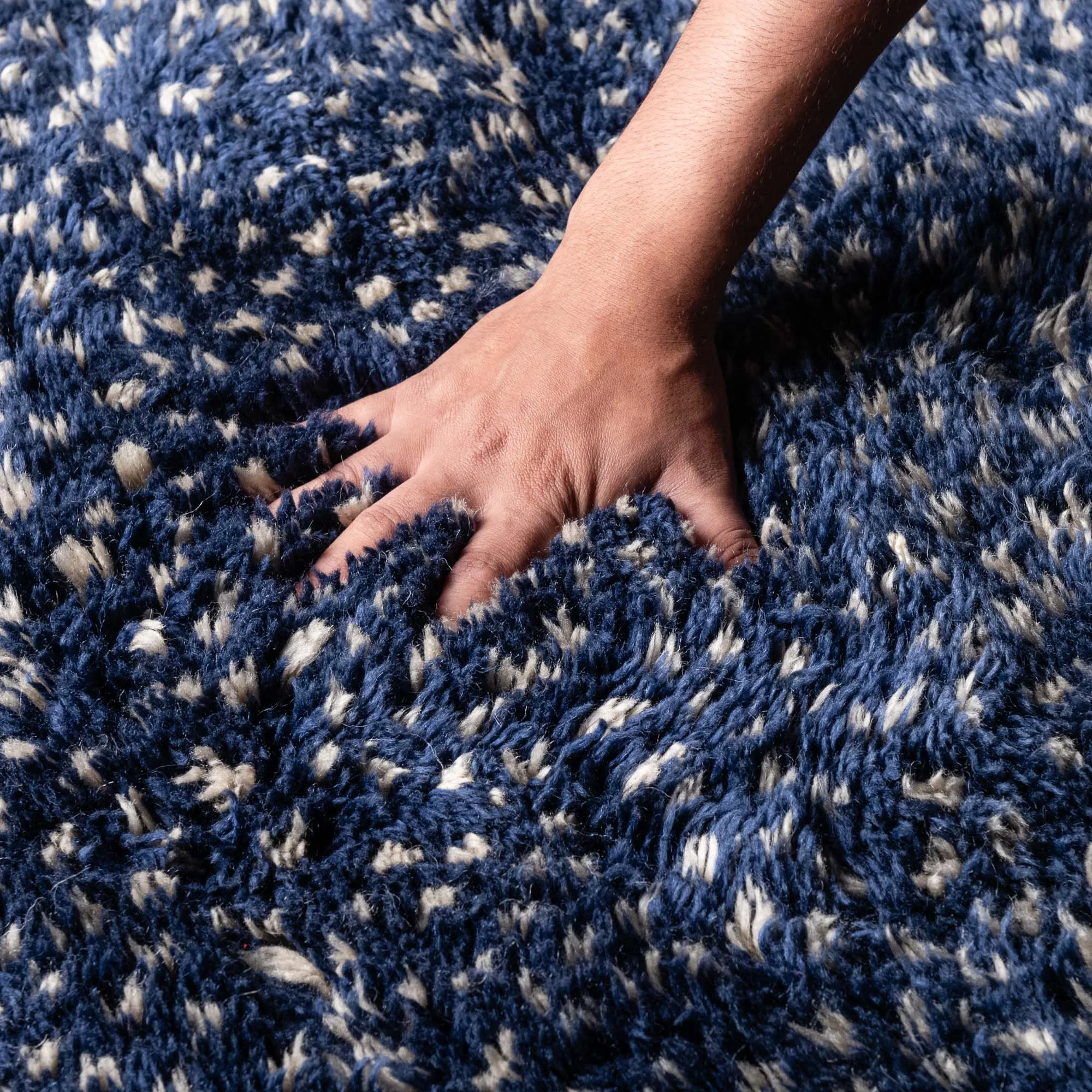 Starry Night - Luxury Shag Moroccan Rug