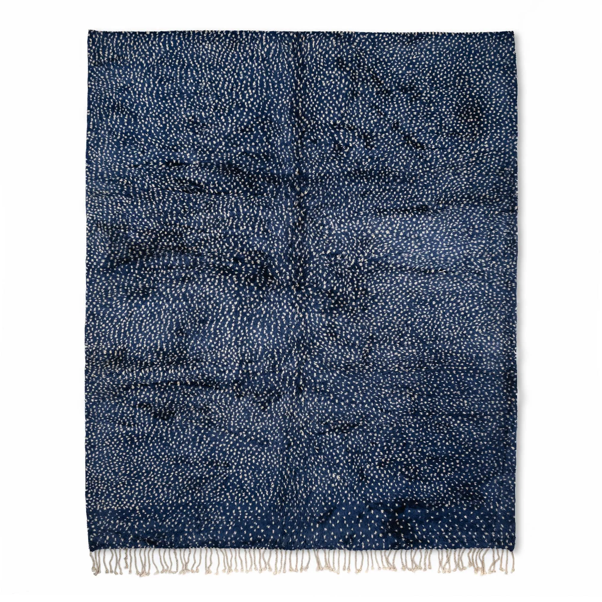 Starry Night - Luxury Shag Moroccan Rug
