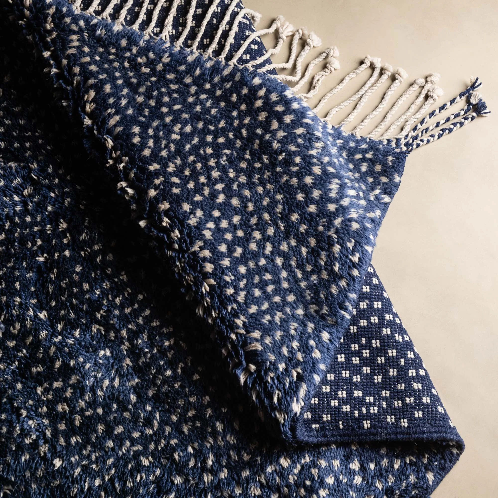 Starry Night - Luxury Shag Moroccan Rug
