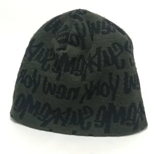 Supreme Vintage Graffiti Script Logo Beanie Dark Olive