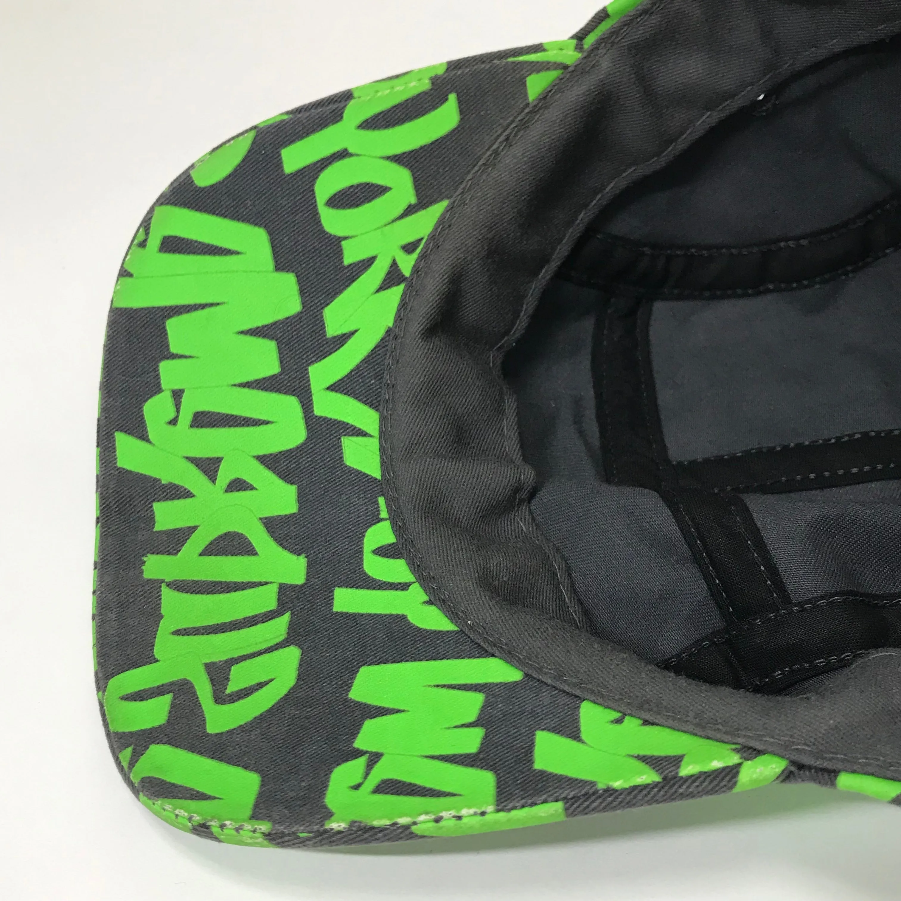 Supreme Vintage Graffiti Script Logo Cap Grey/Green