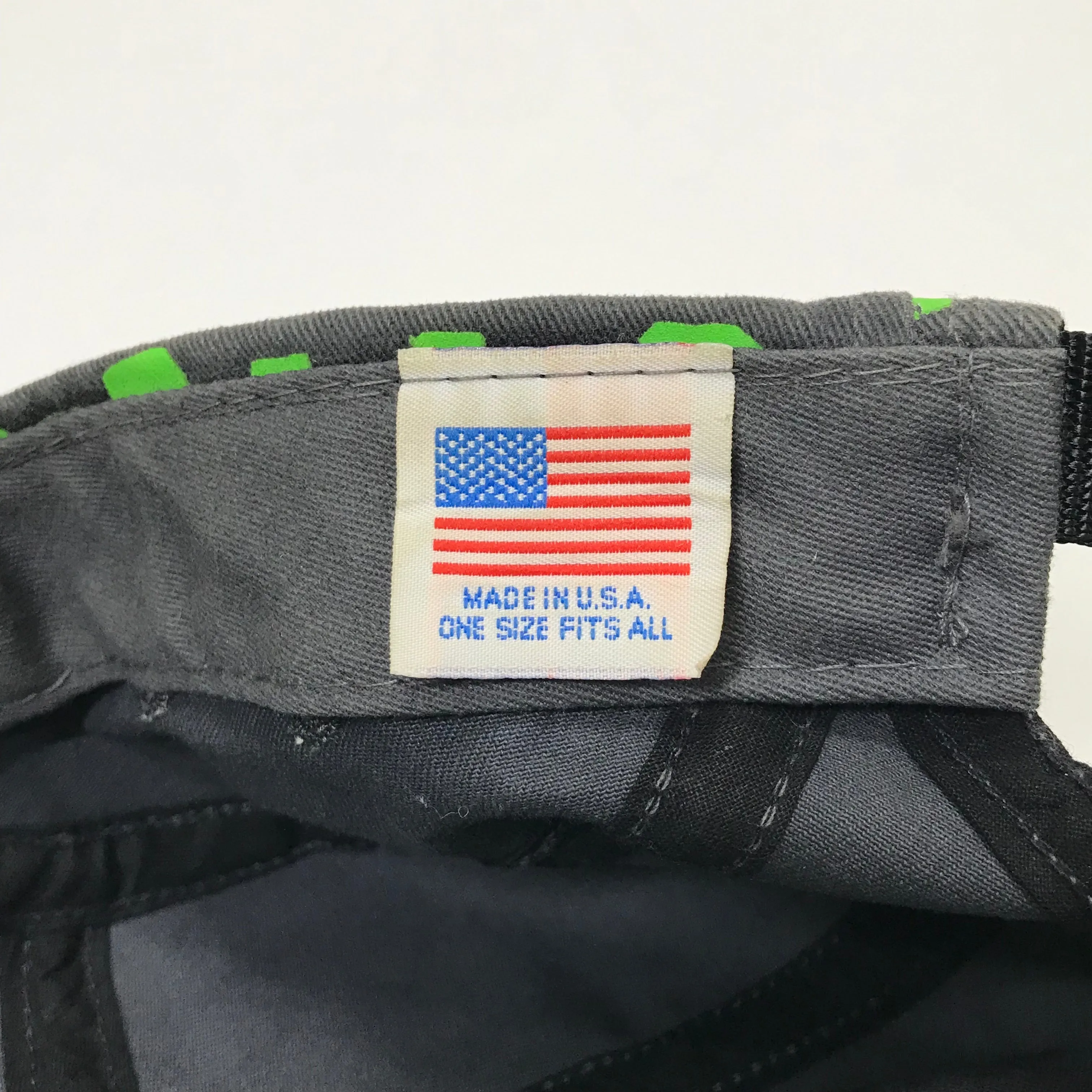 Supreme Vintage Graffiti Script Logo Cap Grey/Green