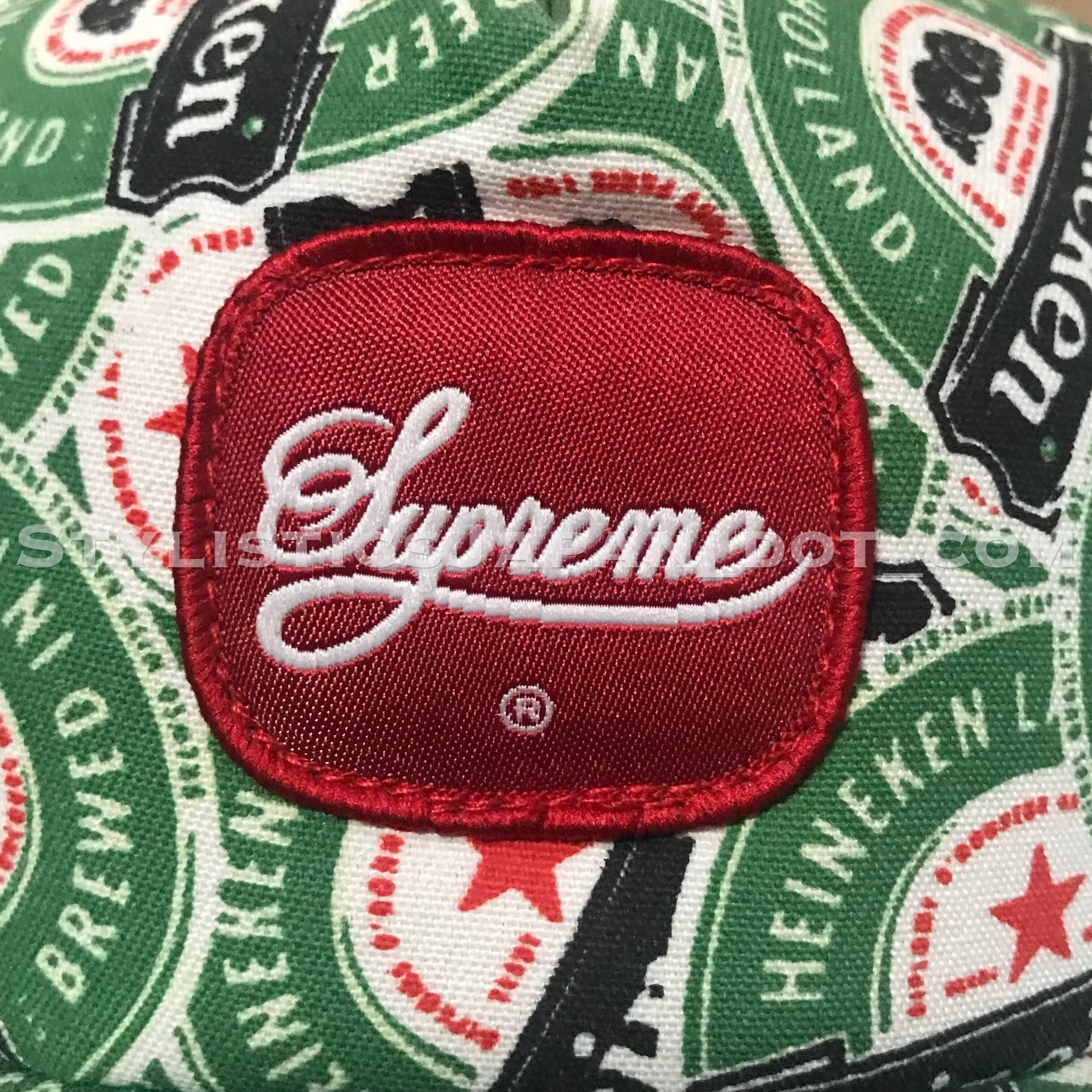 Supreme Vintage Heineken Mesh Cap Green/Green