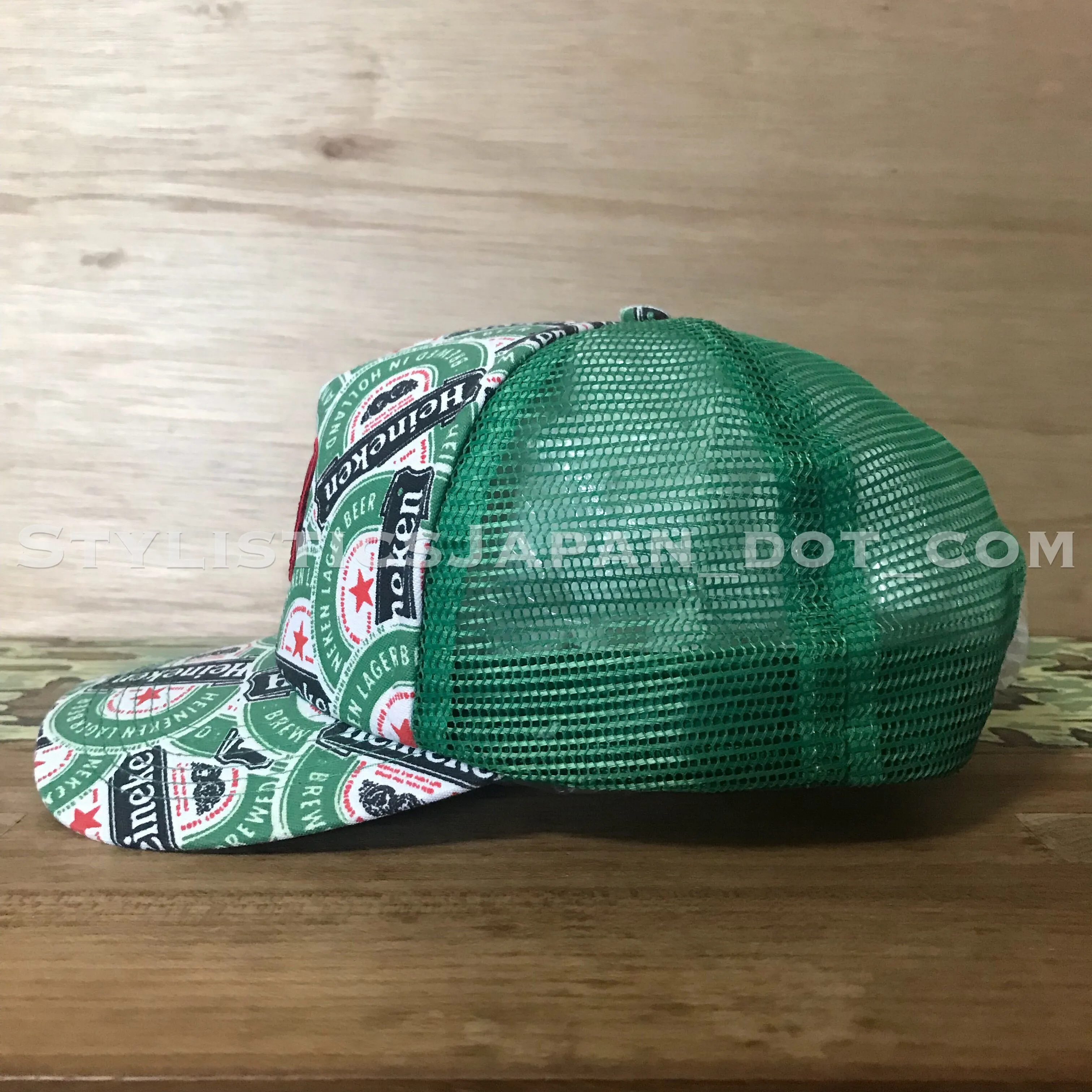 Supreme Vintage Heineken Mesh Cap Green/Green