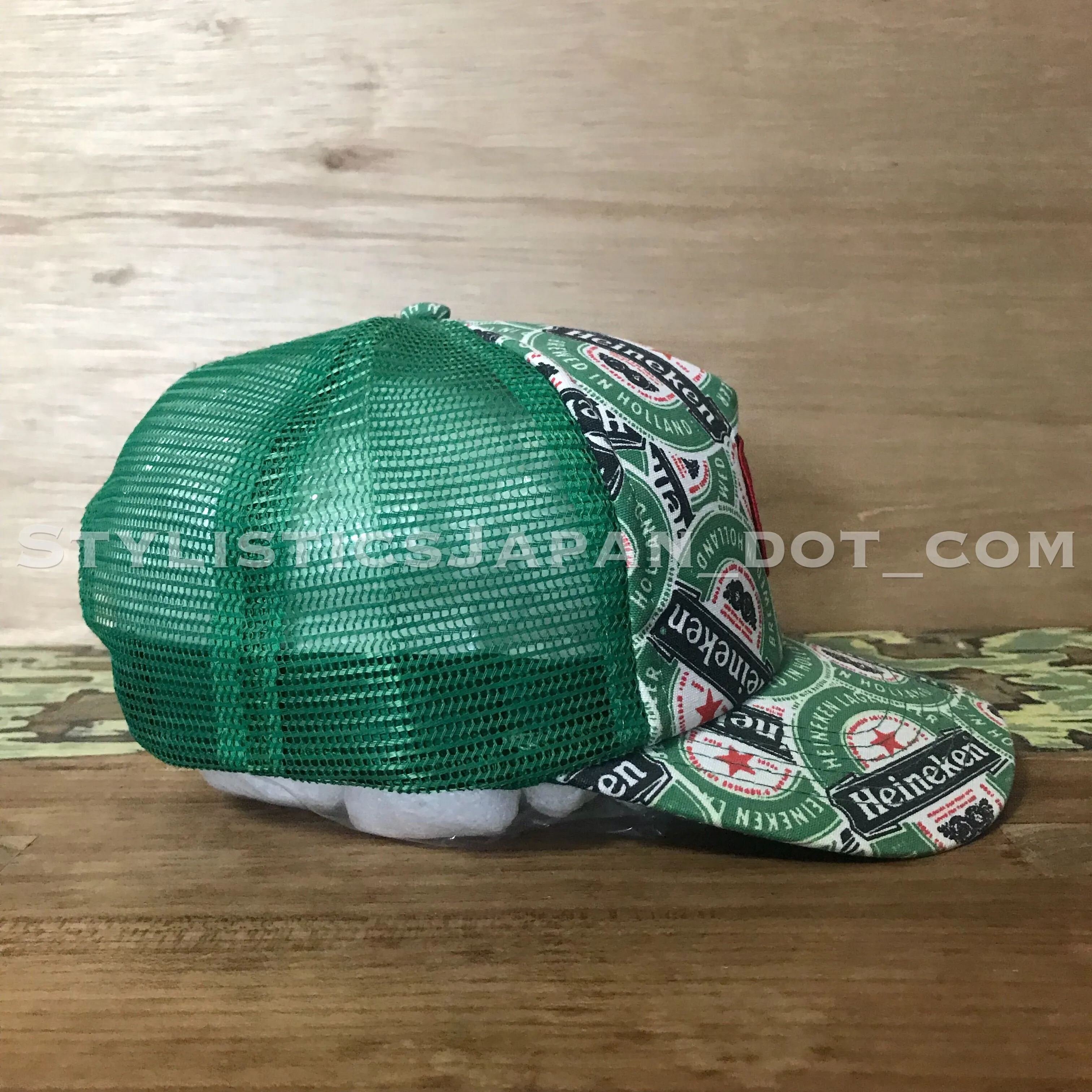 Supreme Vintage Heineken Mesh Cap Green/Green