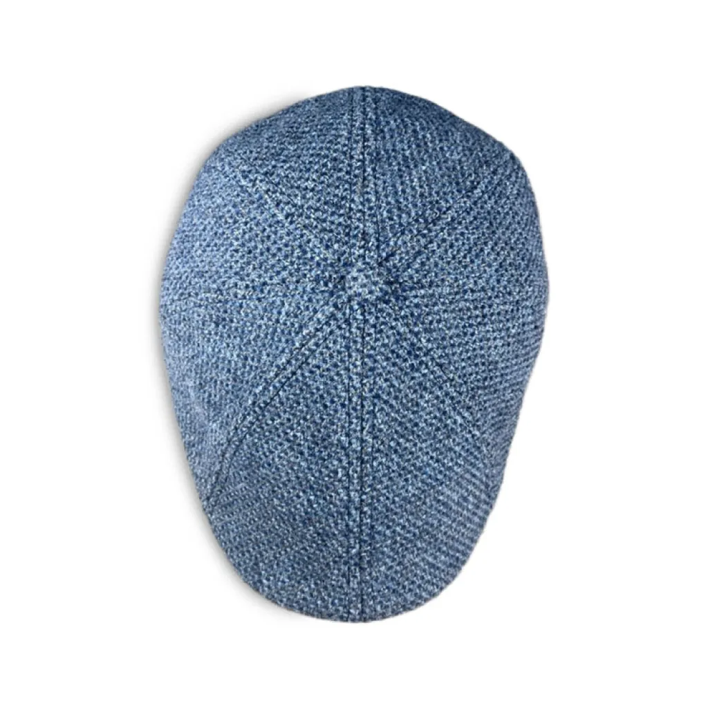 The Newsboy Boston Scally Cap - Blue