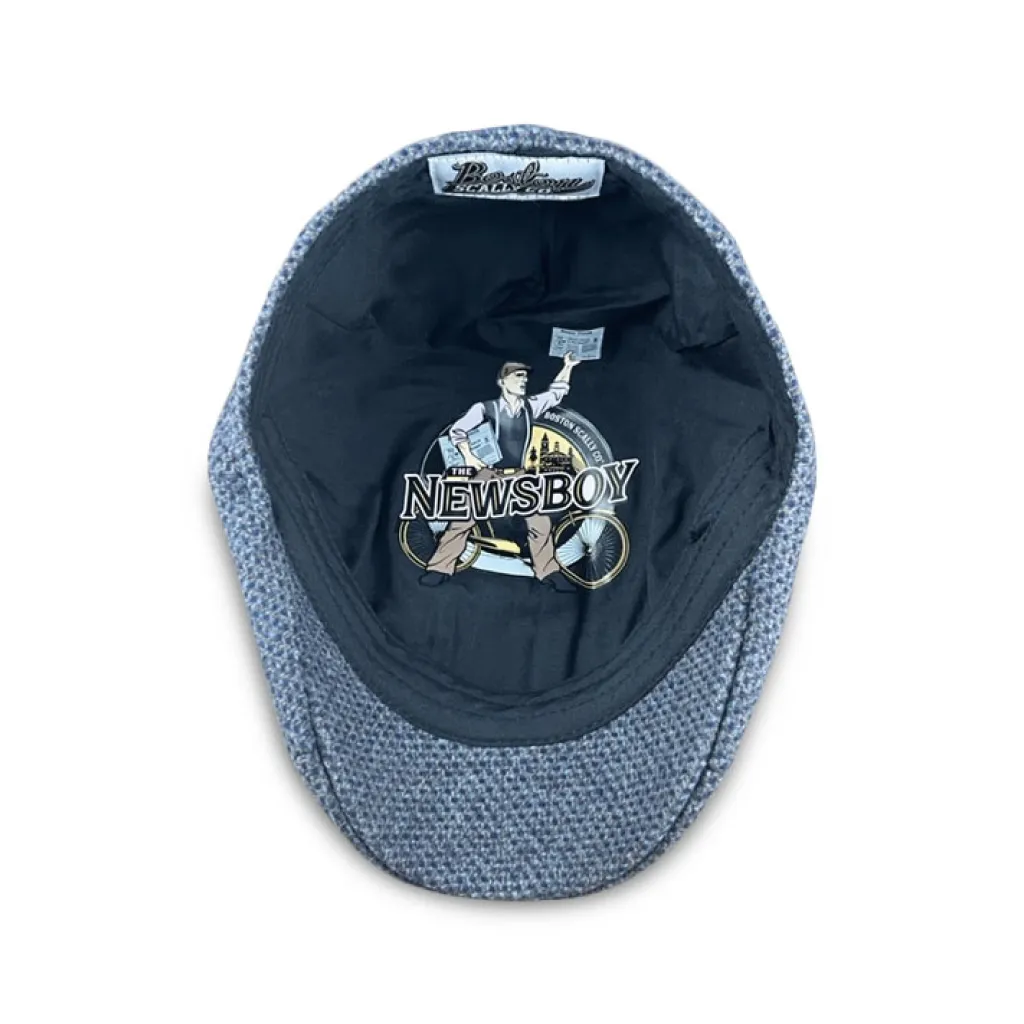 The Newsboy Boston Scally Cap - Blue