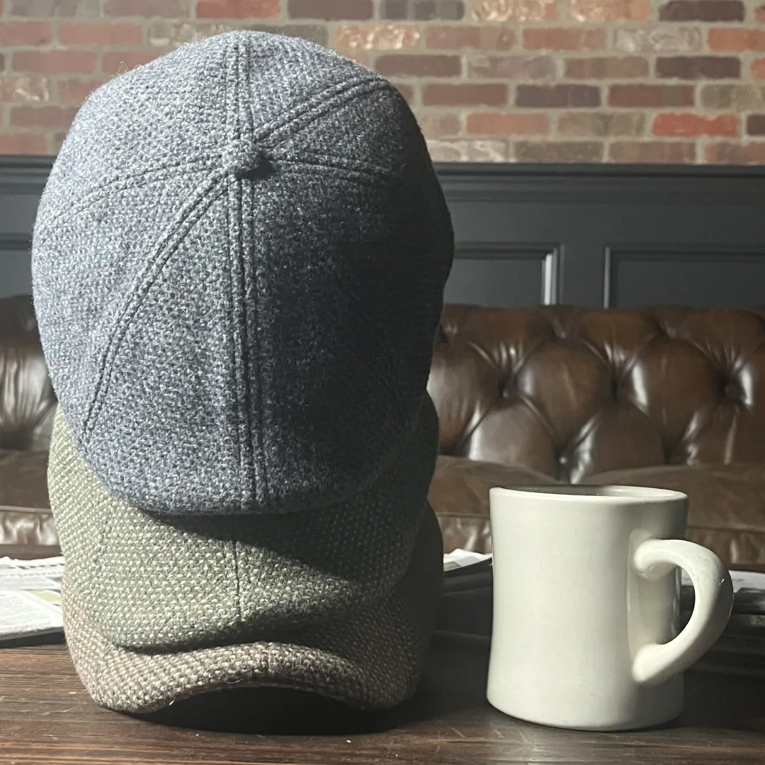 The Newsboy Boston Scally Cap - Grey/Brown