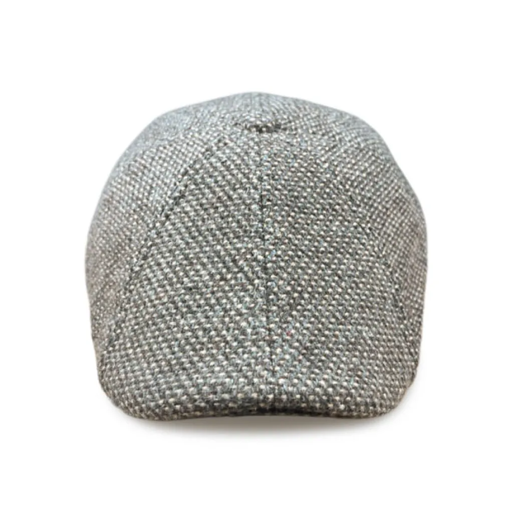 The Newsboy Boston Scally Cap - Grey/Brown