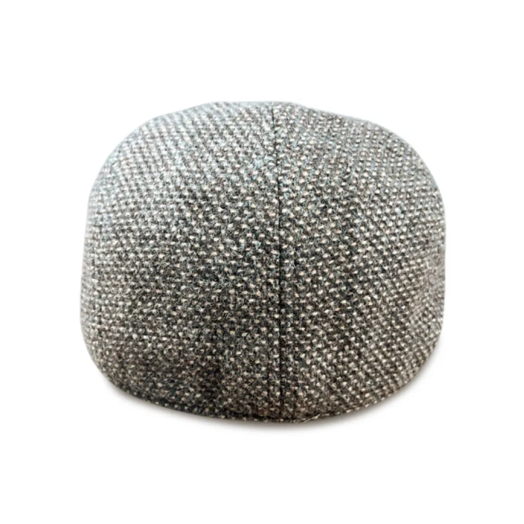 The Newsboy Boston Scally Cap - Grey/Brown