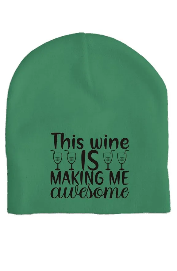 This Wine Green Beanie