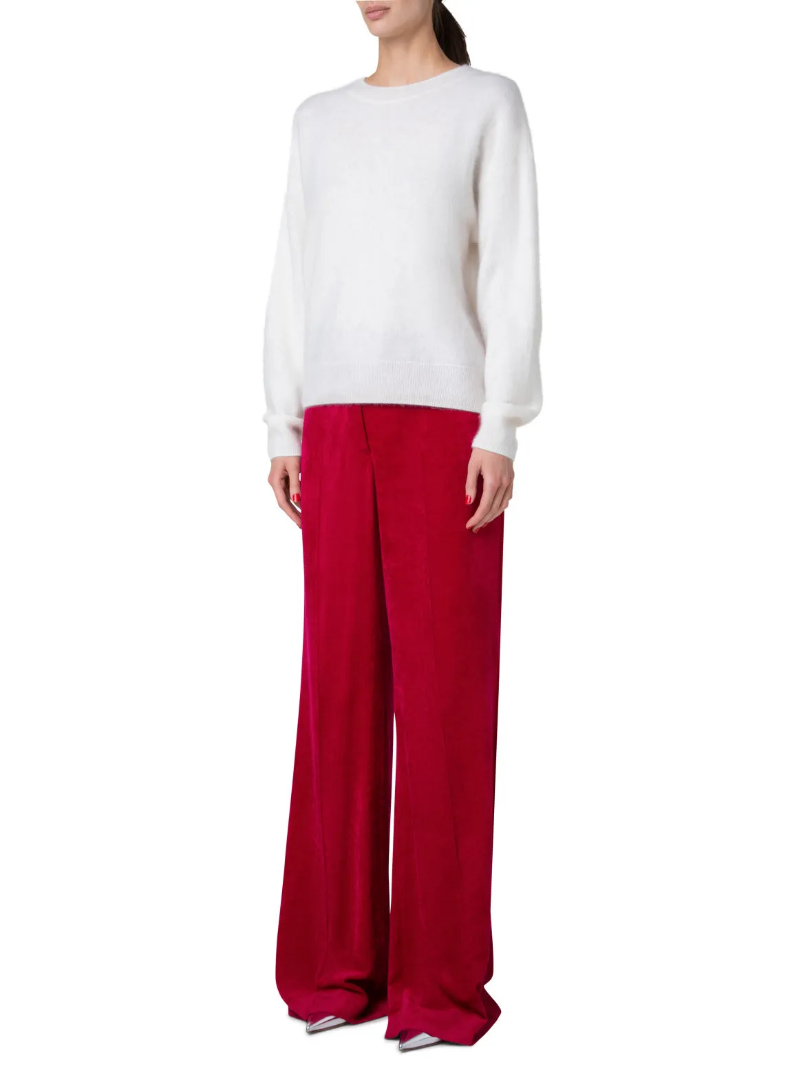 Ultra-Soft Long Sleeve Cashmere Sweater