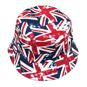 Union Jack Bucket Hat - Bucket Hats For Men And Women -festival hat