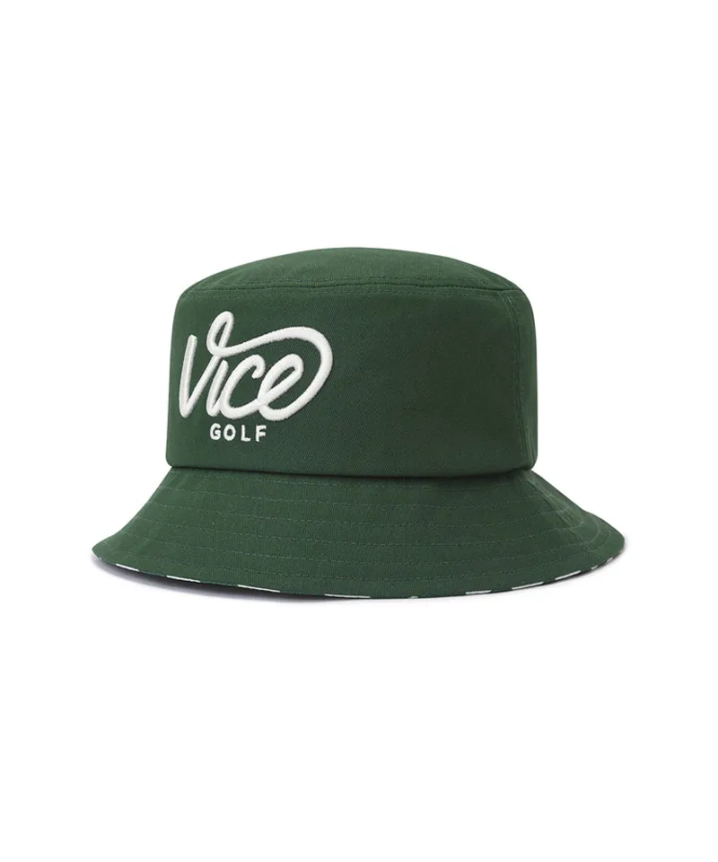 Vice Golf Atelier Big Logo Bucket Hat - Green