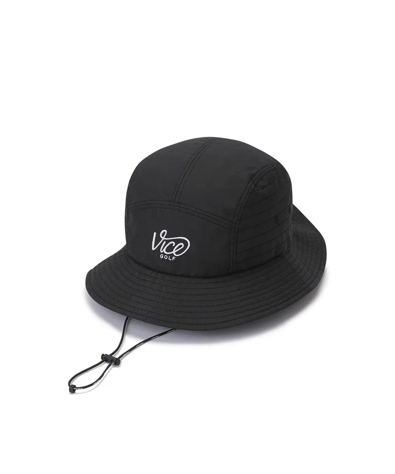 Vice Golf Atelier Camp Bucket Hat - Black