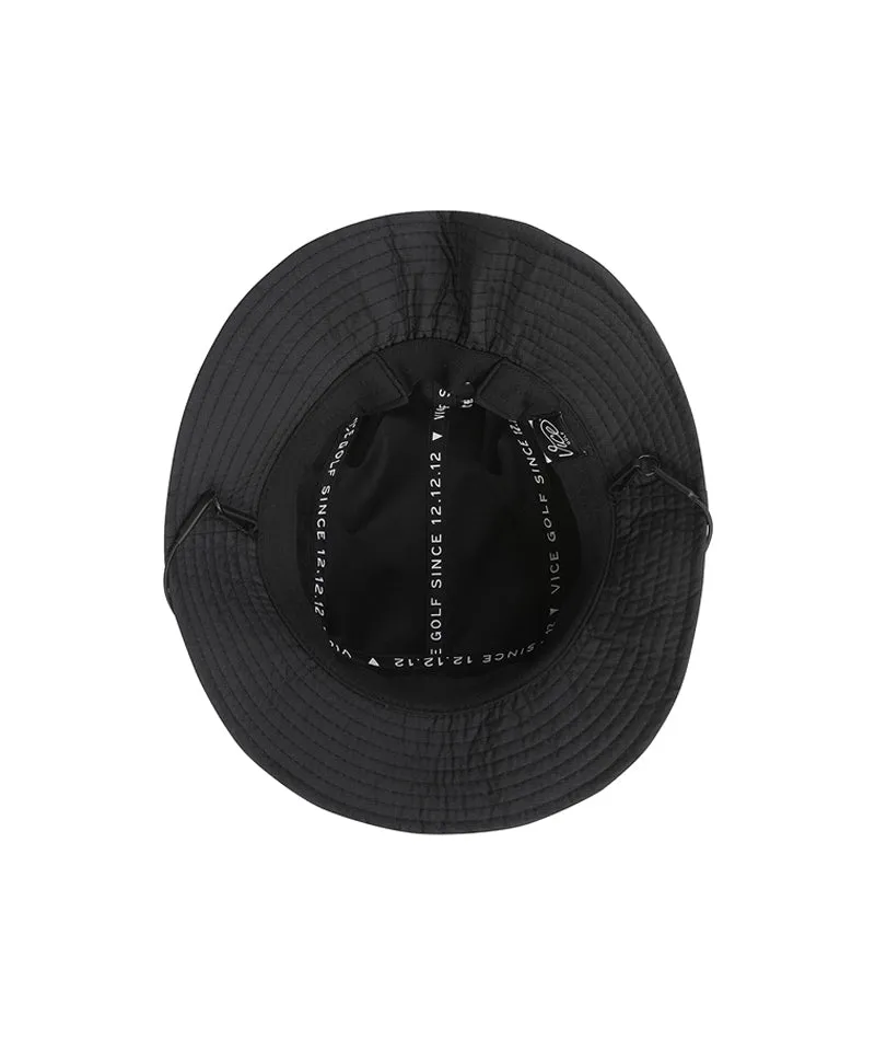 Vice Golf Atelier Camp Bucket Hat - Black