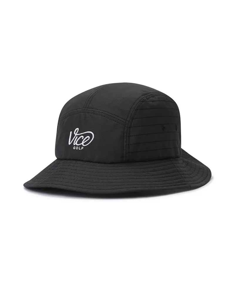 Vice Golf Atelier Camp Bucket Hat - Black
