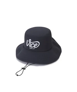 Vice Golf Atelier Embrace Safari Bucket Hat - Black