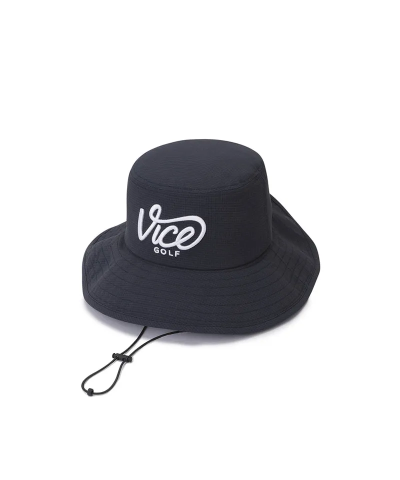 Vice Golf Atelier Embrace Safari Bucket Hat - Black