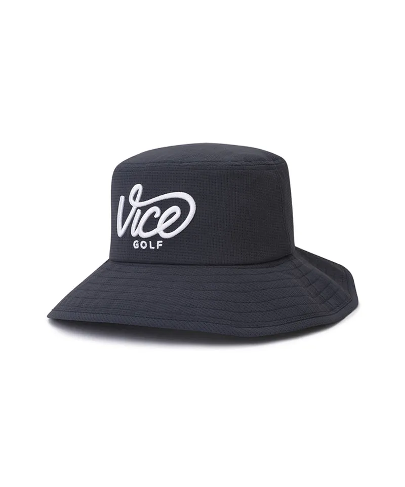 Vice Golf Atelier Embrace Safari Bucket Hat - Black