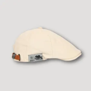 Vintage Klassiek Plat Newsboy Cap EST.1973
