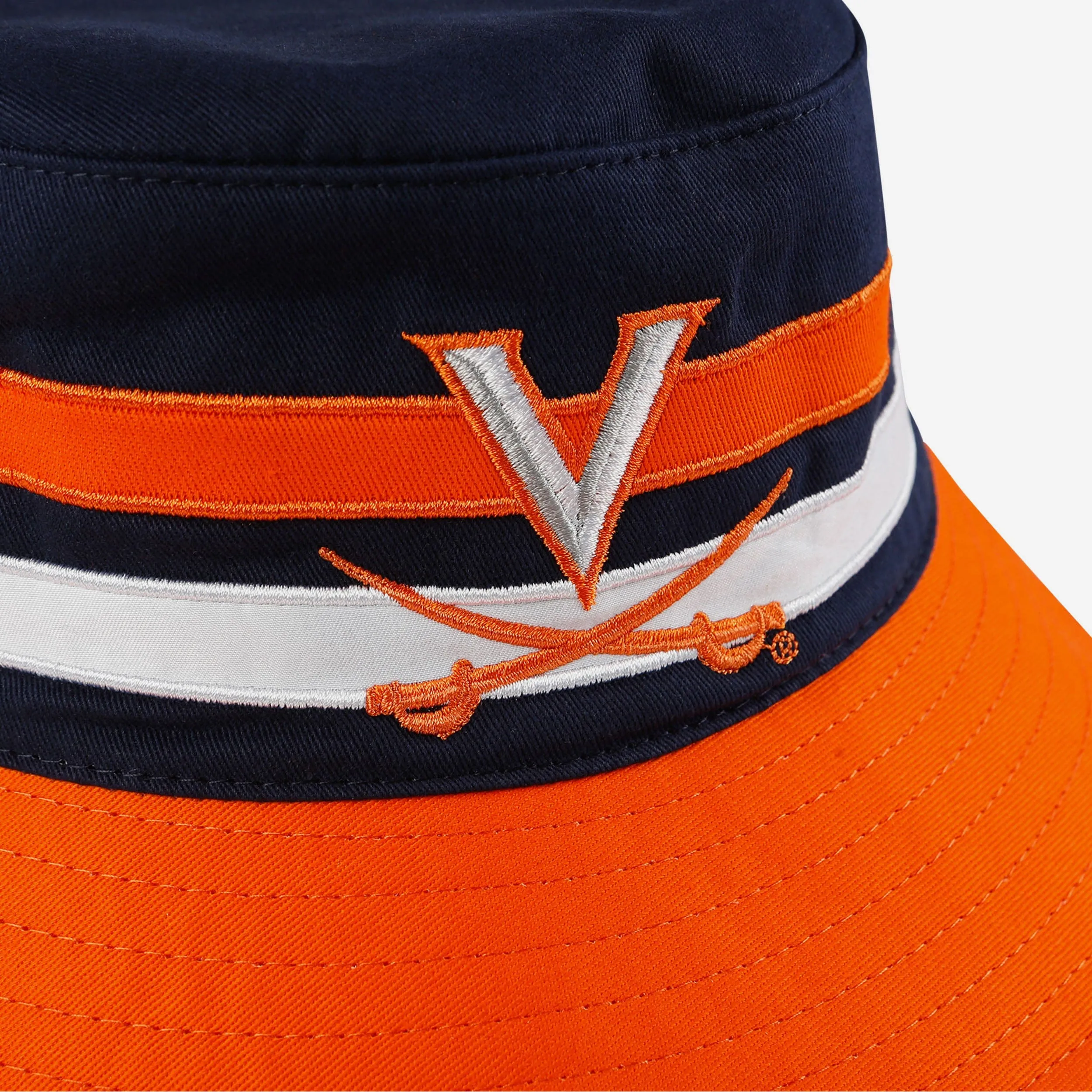 Virginia Cavaliers Team Stripe Bucket Hat