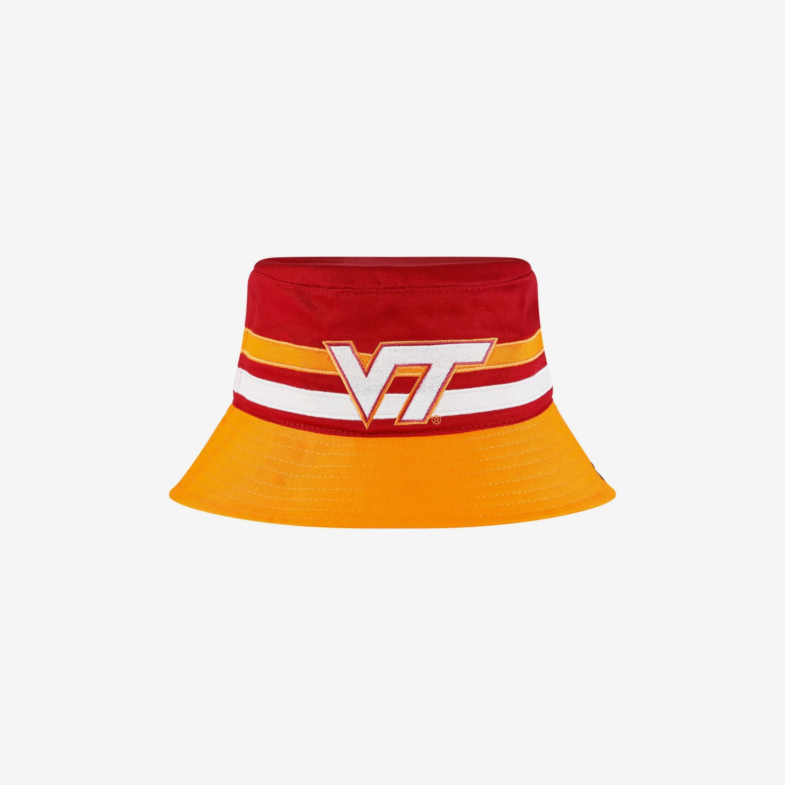 Virginia Tech Hokies Team Stripe Bucket Hat