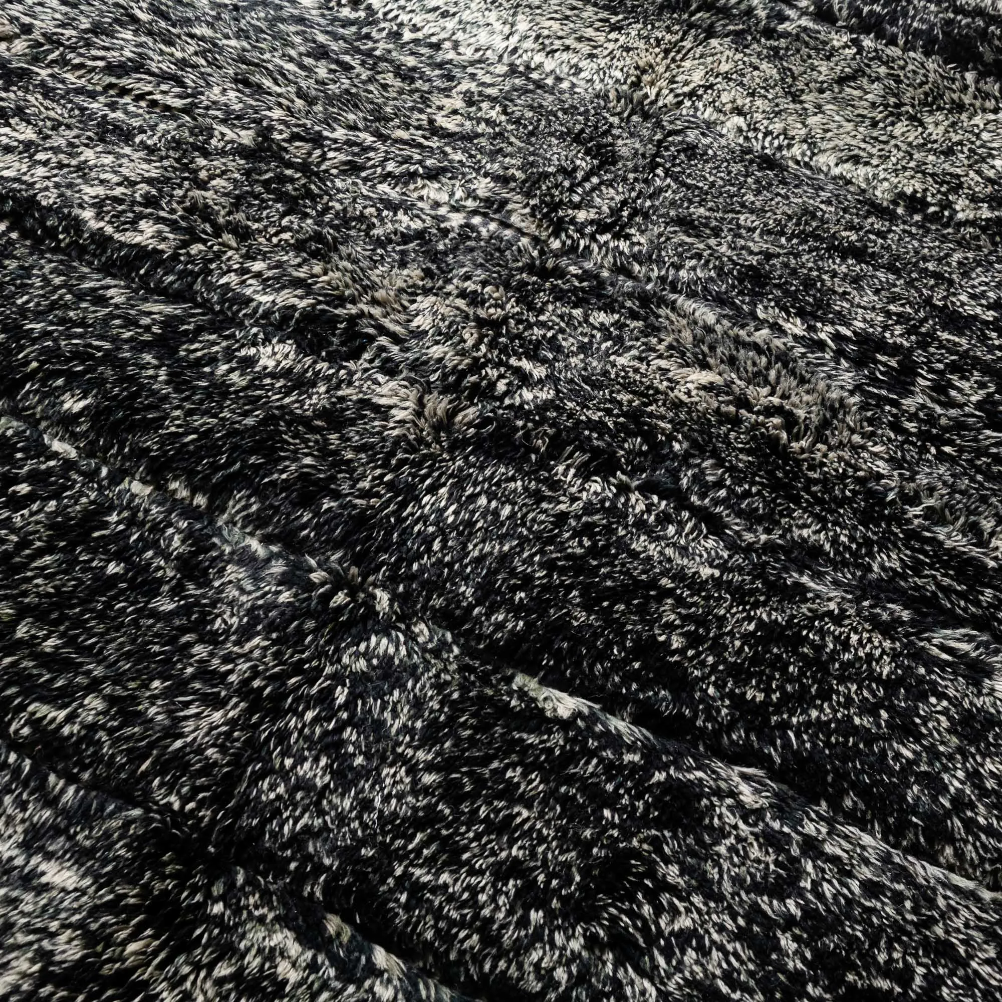 Walkway Round - Luxury Shag Moroccan Rug