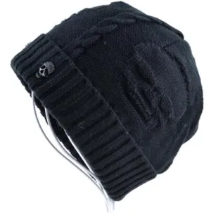 West Louis™ Velvet Rasta Skull Beanies
