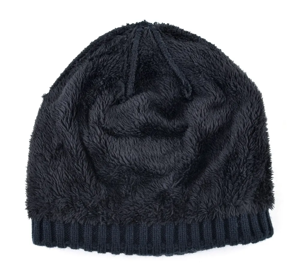 West Louis™ Velvet Rasta Skull Beanies