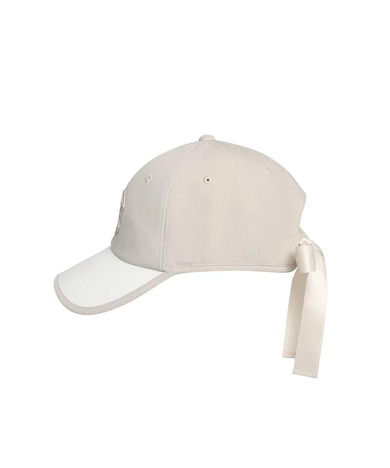 WideAngle: Co Line Point Ribbon Cap L - L/Beige