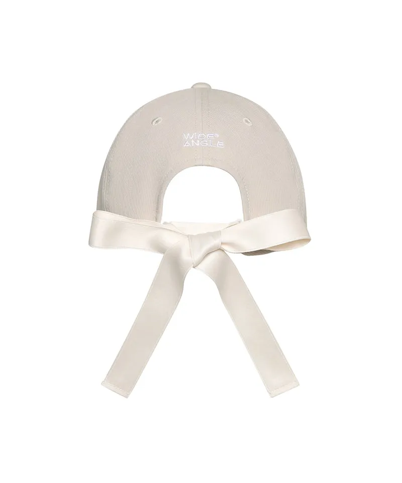 WideAngle: Co Line Point Ribbon Cap L - L/Beige