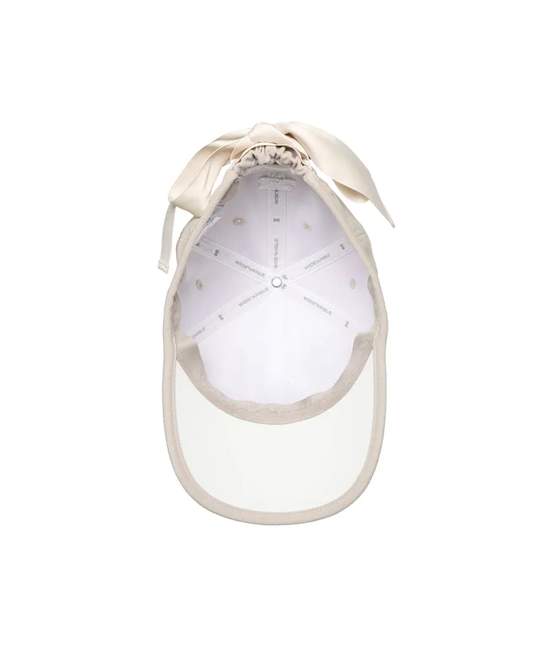 WideAngle: Co Line Point Ribbon Cap L - L/Beige