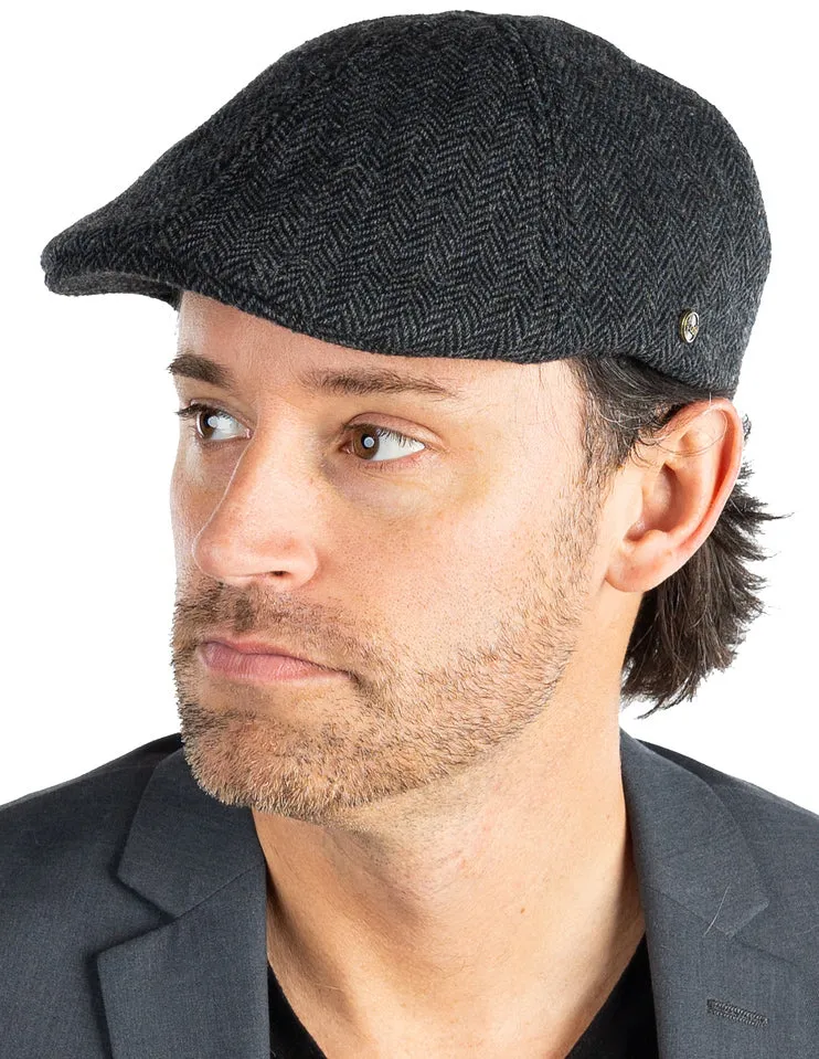 Wool Blend Newsboy Flat Caps