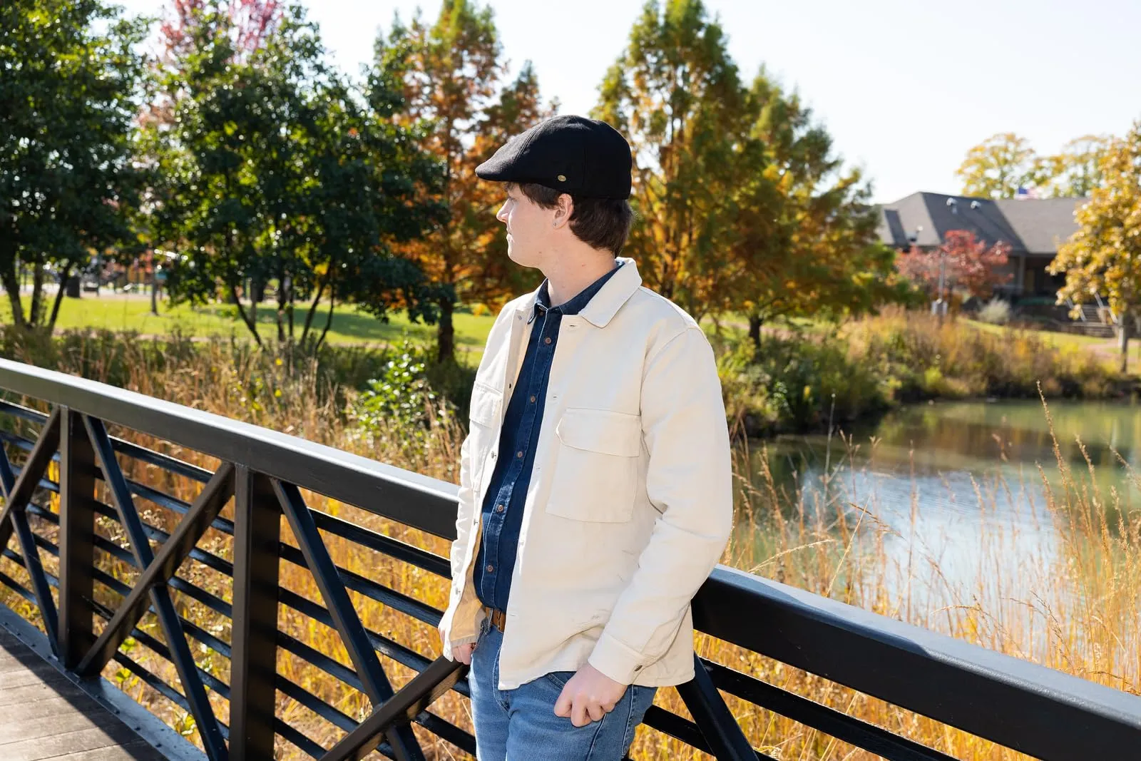 Wool Blend Newsboy Flat Caps