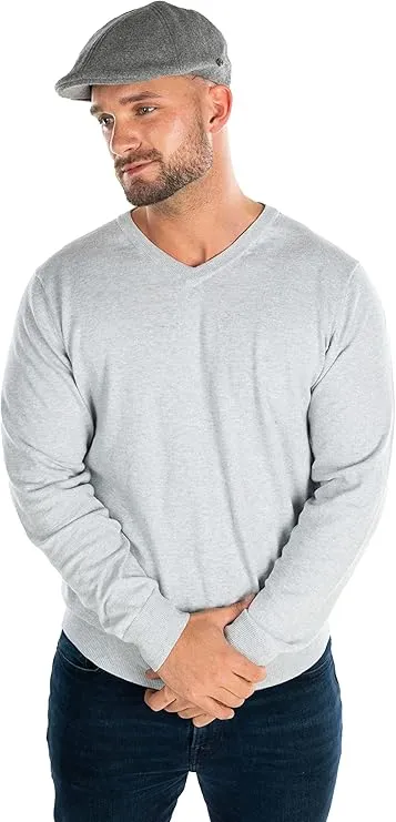 Wool Blend Newsboy Flat Caps
