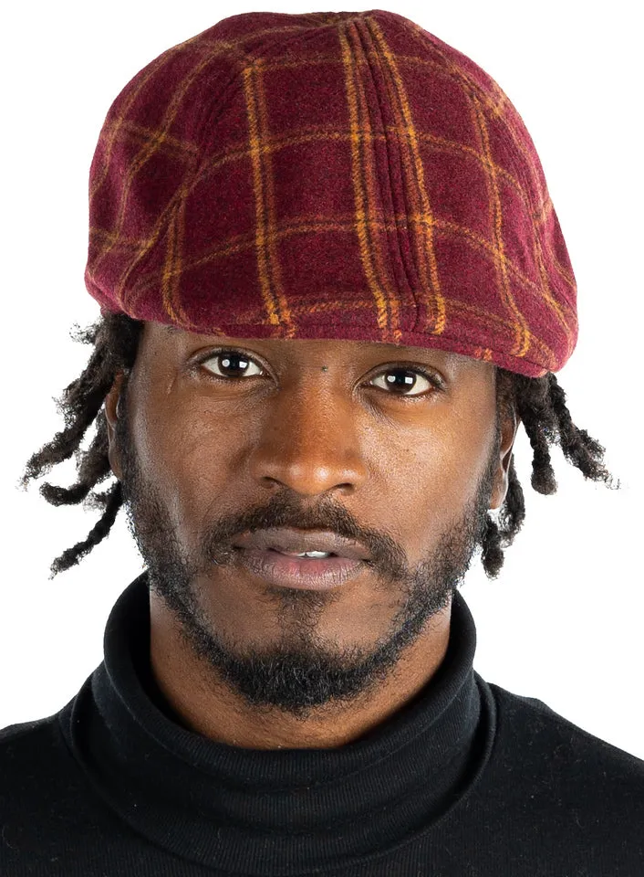 Wool Blend Newsboy Flat Caps